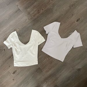 Lululemon Align T Shirt Bundle (size 2) - cropped top